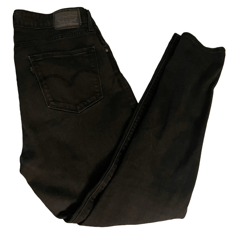 Levi's Black 721 High Rise Skinny Jeans